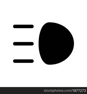Illustration Vector Graphic of fog lamp icon