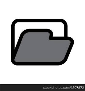 Illustration Vector Graphic of Folder icon