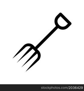 Illustration Vector Graphic of Fork Garden icon