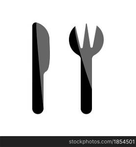 Illustration Vector graphic of fork icon design