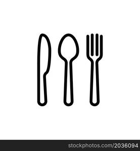 Illustration Vector graphic of fork icon design