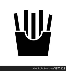 Illustration Vector Graphic of french fries icon