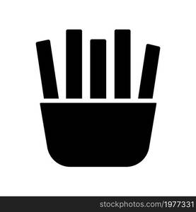 Illustration Vector Graphic of french fries icon