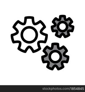 Illustration Vector graphic of Gear icon