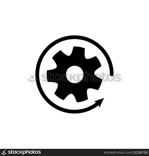 Illustration Vector graphic of Gear icon