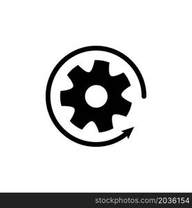 Illustration Vector graphic of Gear icon