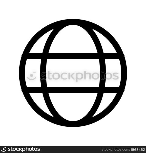 Illustration Vector Graphic of Globe icon