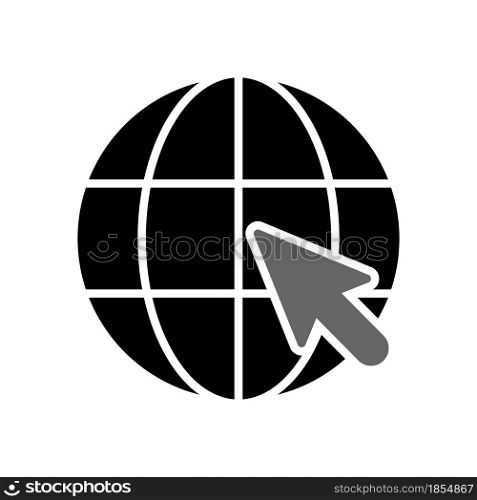 Illustration Vector Graphic of Globe Icon Template