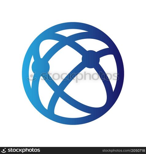 Illustration Vector Graphic of Globe logo