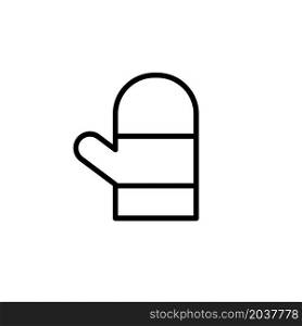 Illustration Vector Graphic of Glove icon design