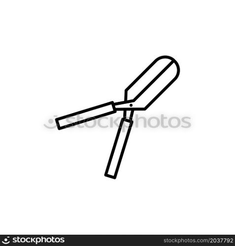 Illustration Vector Graphic of Grass Cutter icon design