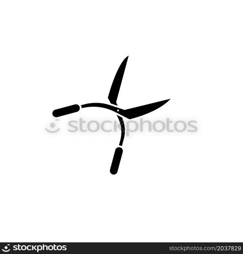 Illustration Vector Graphic of Grass Cutter icon design