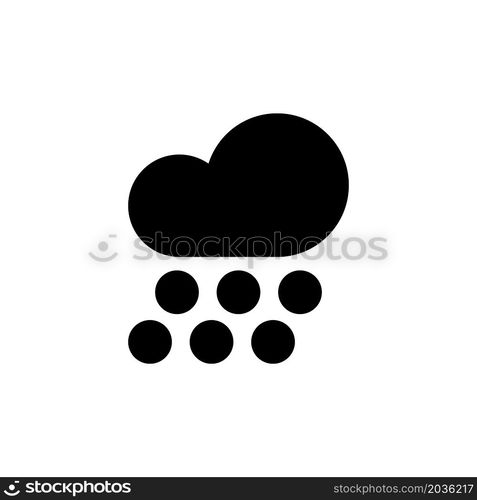 Illustration Vector Graphic of Hail Icon