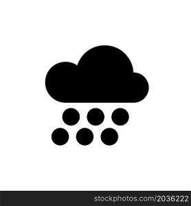 Illustration Vector Graphic of Hail Icon