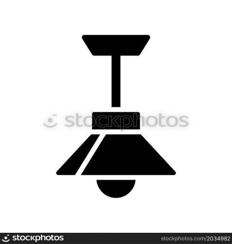 Illustration Vector Graphic of Hanging Lamp Icon