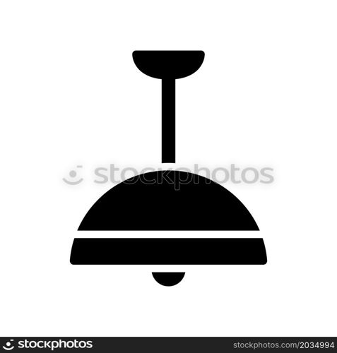 Illustration Vector Graphic of Hanging Lamp Icon