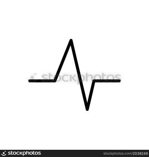 Illustration Vector graphic of heart pulse icon design