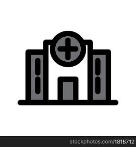 Illustration Vector graphic of Hospital icon