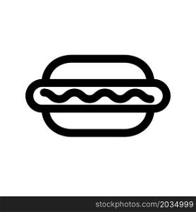 Illustration Vector Graphic of Hotdog Icon Design