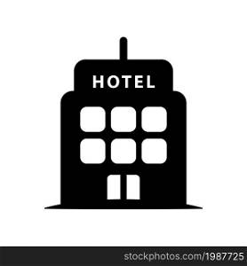 Illustration Vector Graphic of Hotel icon