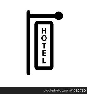 Illustration Vector Graphic of Hotel icon