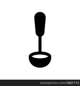 Illustration Vector graphic of ladle icon. Fit for cooking, soup, kitchenware etc.