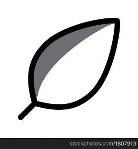 Illustration Vector graphic of leaf icon