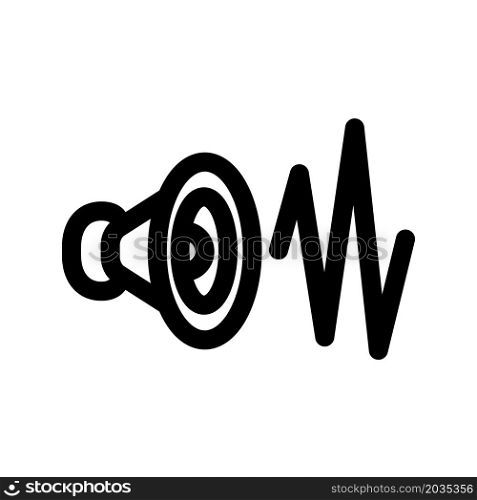 Illustration Vector Graphic of Loudspeaker Icon Design
