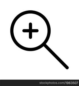 Illustration Vector Graphic of Magnifying icon