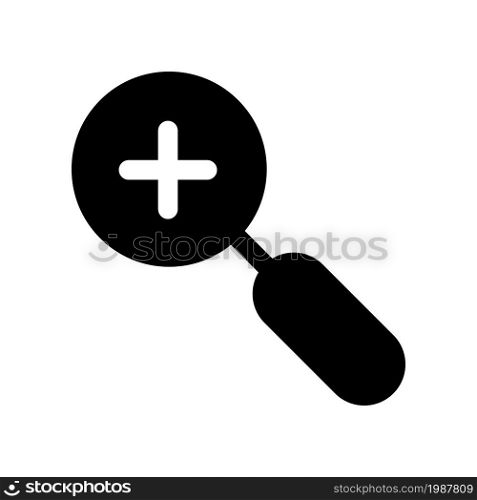 Illustration Vector Graphic of magnifying icon