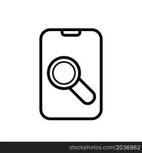 Illustration Vector Graphic of Magnifying Icon Design