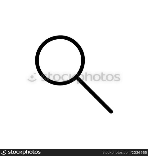 Illustration Vector Graphic of Magnifying Icon Design