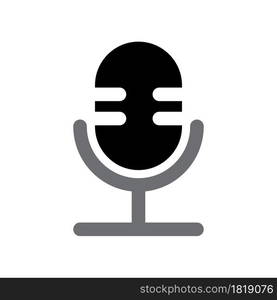 Illustration Vector Graphic of Microphone icon