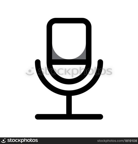 Illustration Vector Graphic of Microphone icon