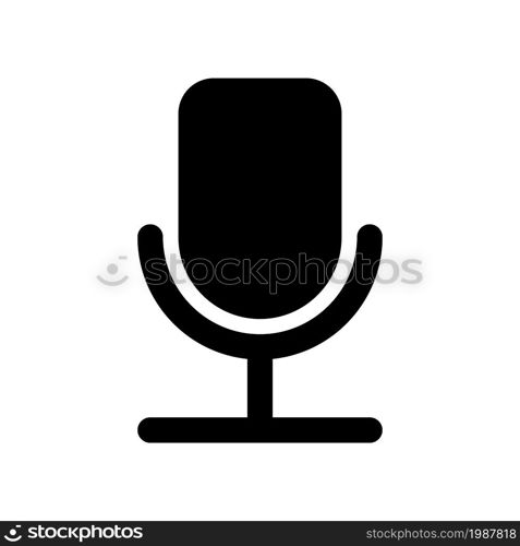 Illustration Vector Graphic of Microphone icon