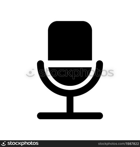 Illustration Vector Graphic of Microphone icon