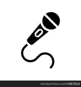 Illustration Vector Graphic of Microphone icon