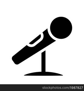 Illustration Vector Graphic of Microphone icon