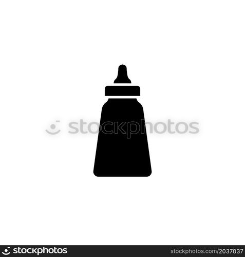 Illustration Vector Graphic of Milk Bottle Icon Design