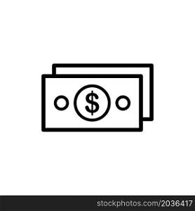 Illustration Vector Graphic of Money Icon