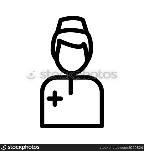 Illustration Vector graphic of Nurse icon