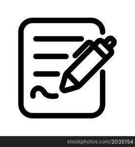 Illustration Vector Graphic of Pen Icon Design