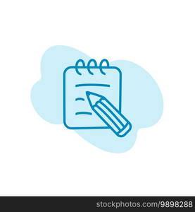 Illustration Vector graphic of pencil icon template