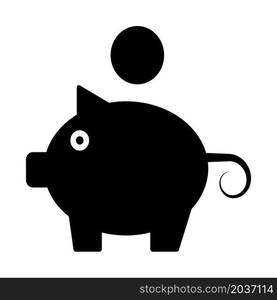 Illustration Vector Graphic of Piggy Bank Icon Design