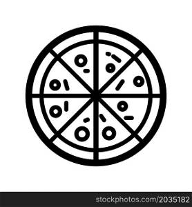 Illustration Vector Graphic of Pizza Icon Design