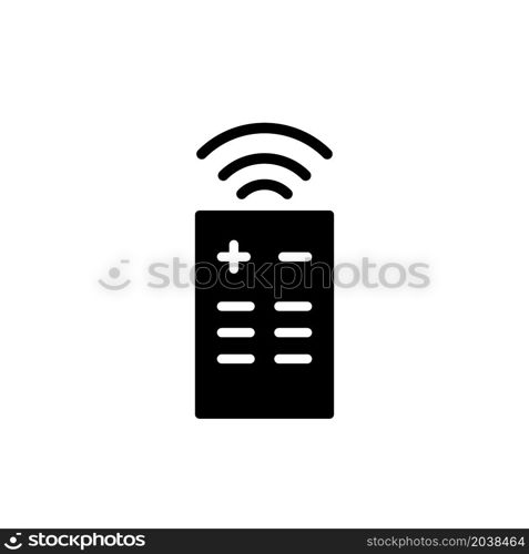 Illustration Vector graphic of remote control icon design