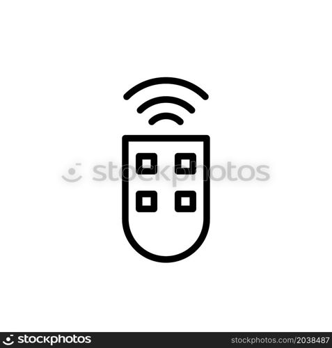 Illustration Vector graphic of remote control icon design