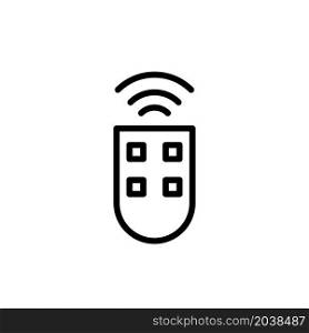Illustration Vector graphic of remote control icon design