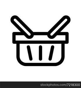 Illustration Vector graphic of shopping icon. Fit for shopping basket