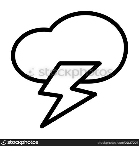 Illustration Vector Graphic of Storm Icon Design